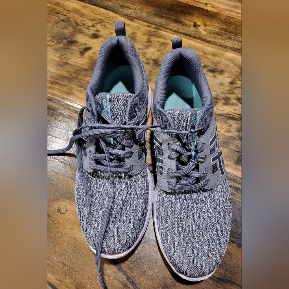 Asics Womens Gel Torrance Gray Running Shoes Lace Up Low Top Size 9.5 - Picture 7 of 7
